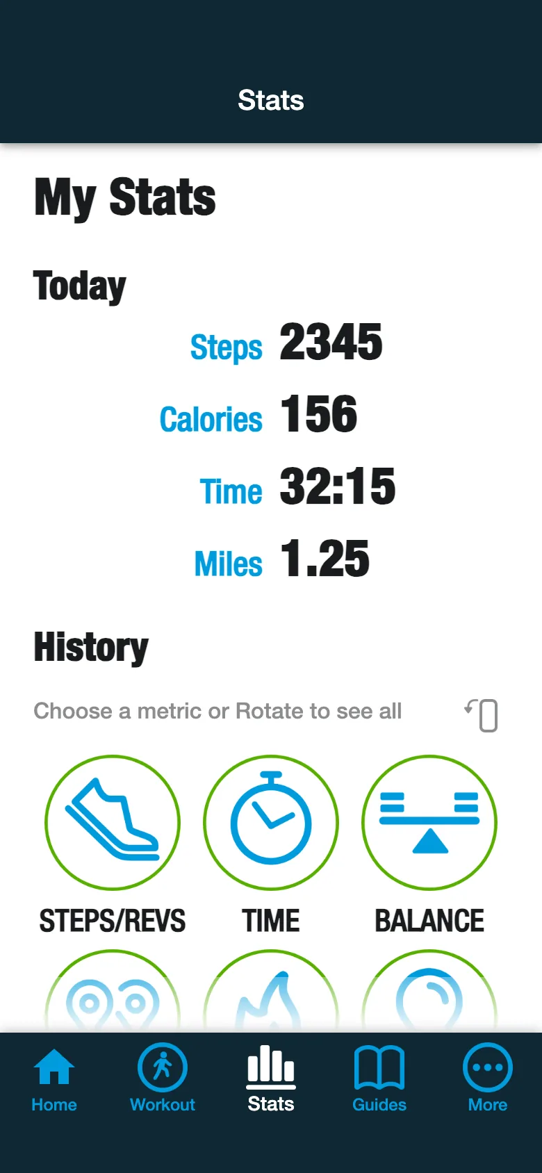 My stats